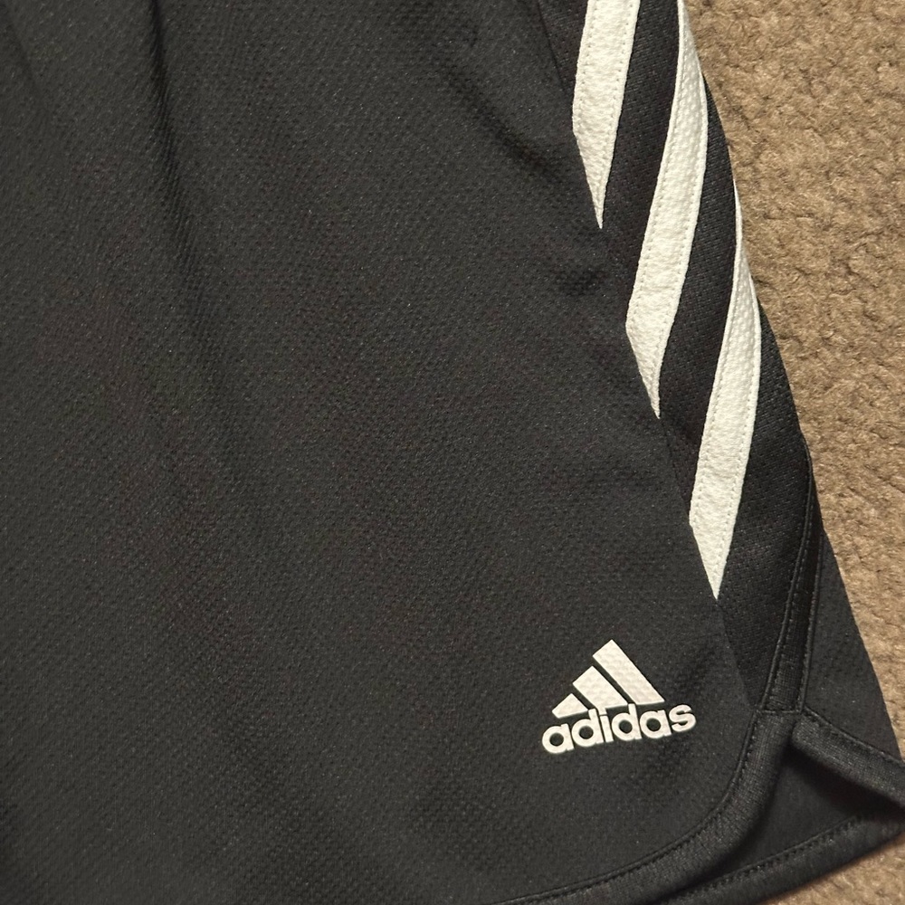 Bundle 2 Adidas Dual Pack Gray and Black Shorts - Picture 3 of 10